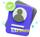Tornar-se um membro do 65x.com é muito simples